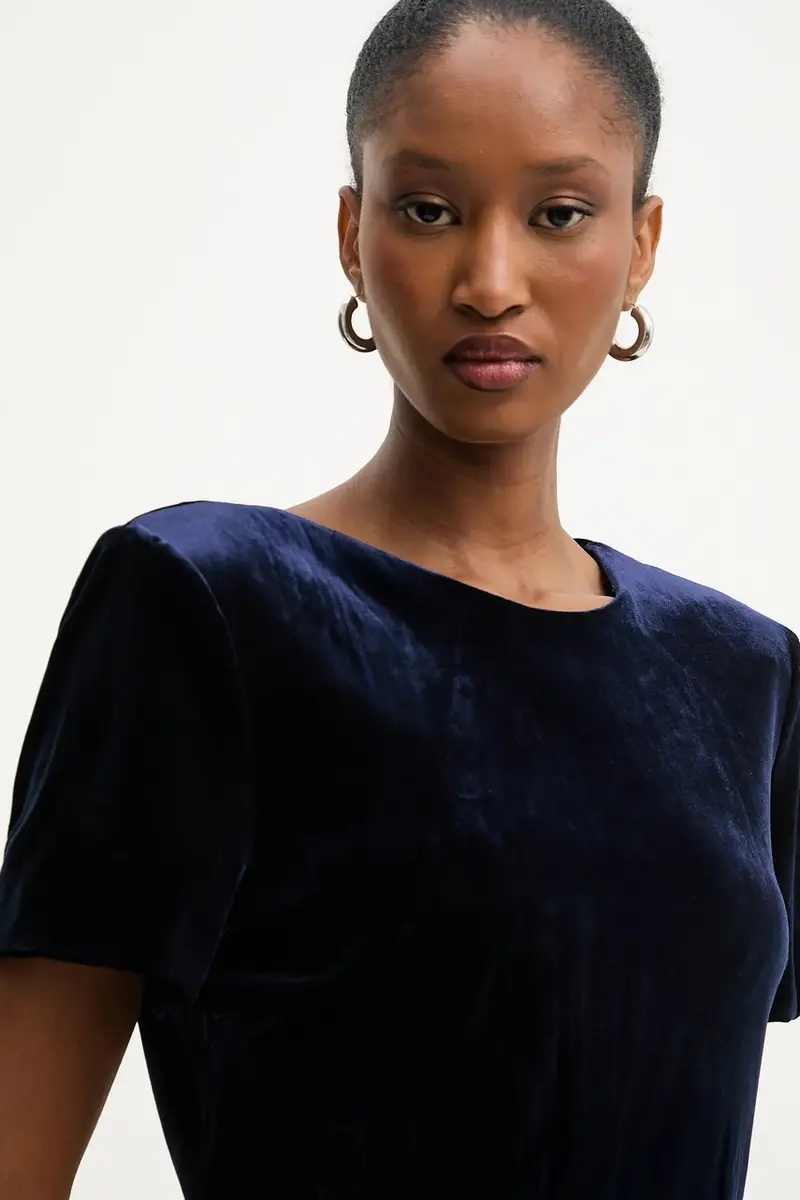 vestito Blu navy miniatura 5