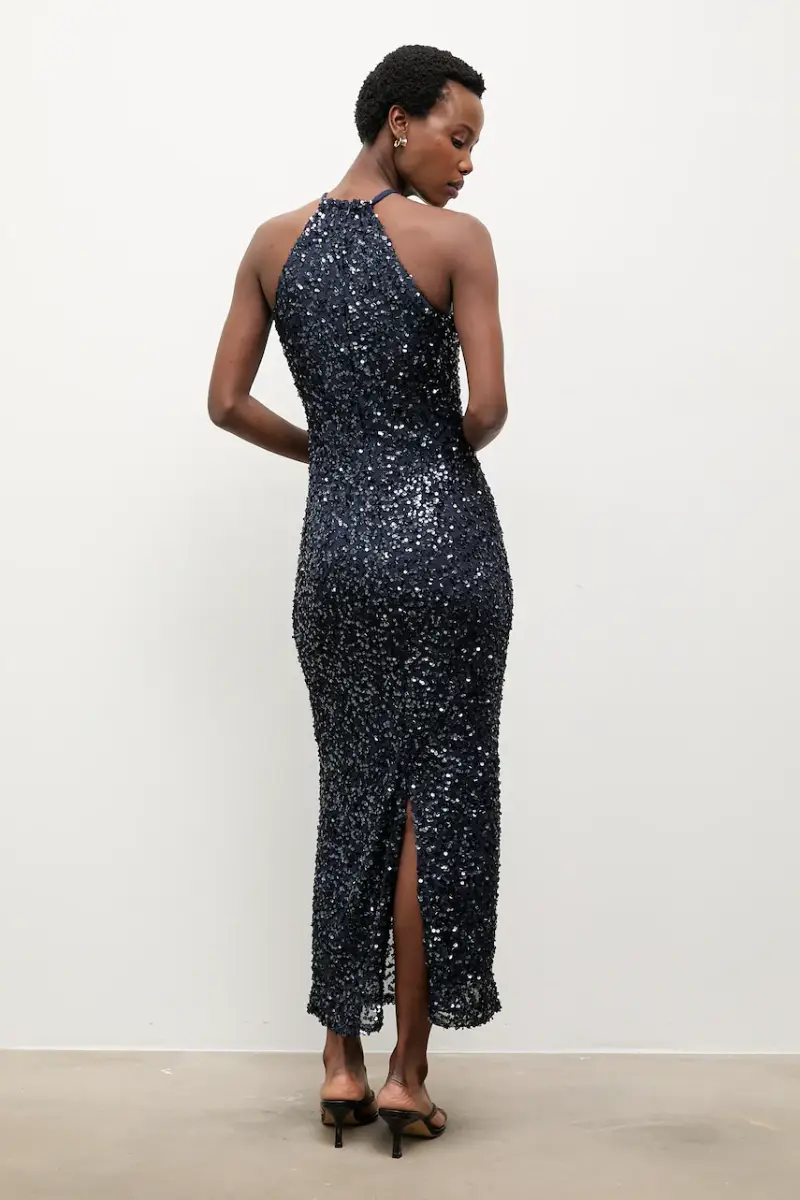 vestito Blu navy miniatura 3