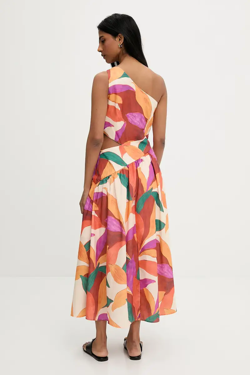 vestito colore arancione miniatura 3