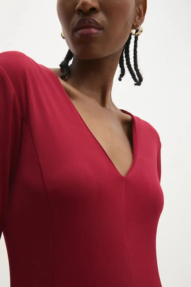 vestito colore arancione miniatura 5