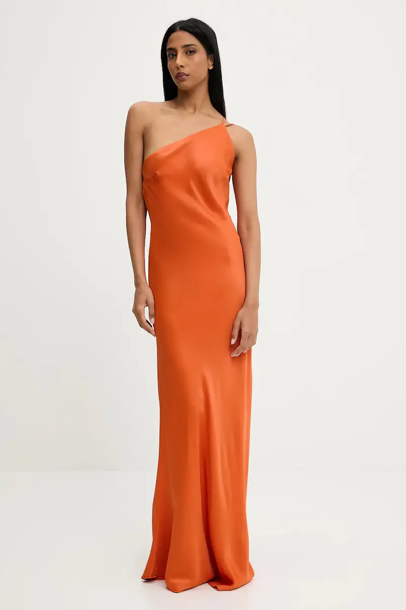 vestito colore arancione miniatura 2