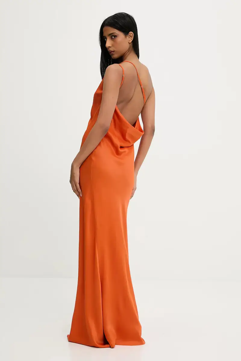 vestito colore arancione miniatura 3