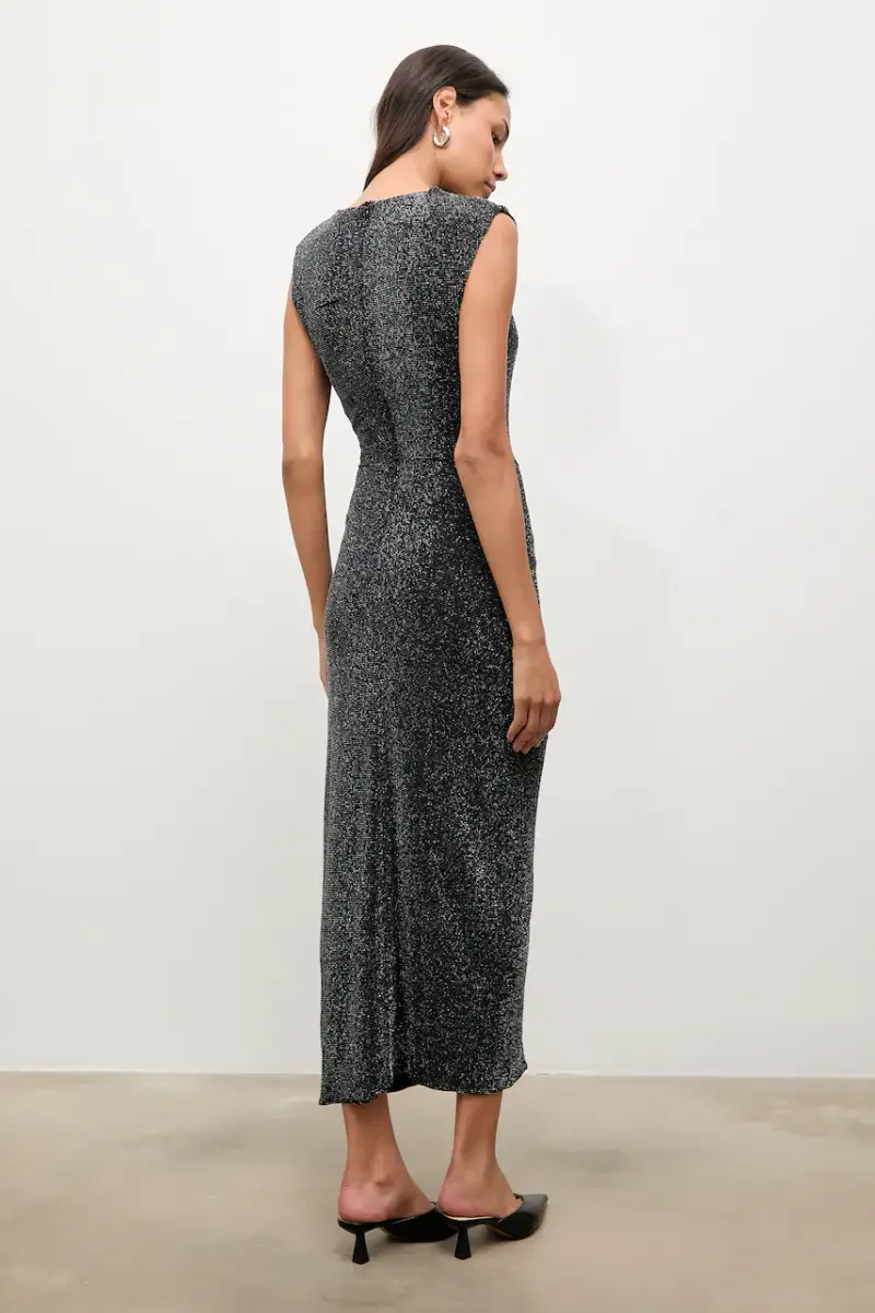 vestito colore argento miniatura 2