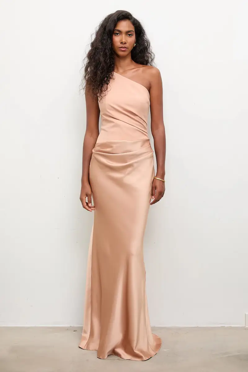 vestito colore beige miniatura 2