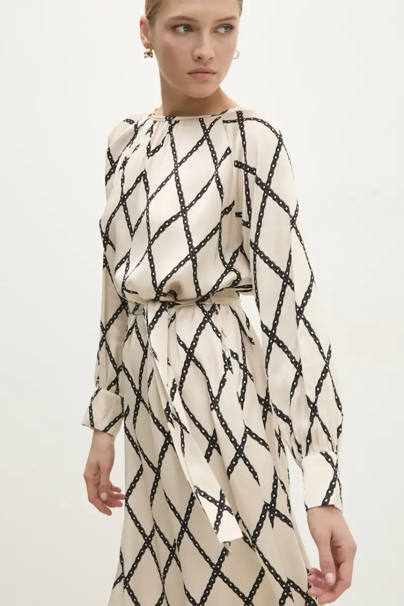 vestito colore beige miniatura 4