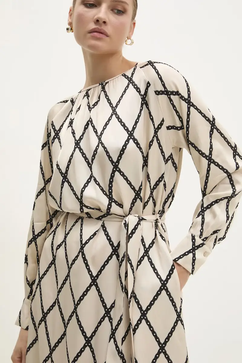 vestito colore beige miniatura 5