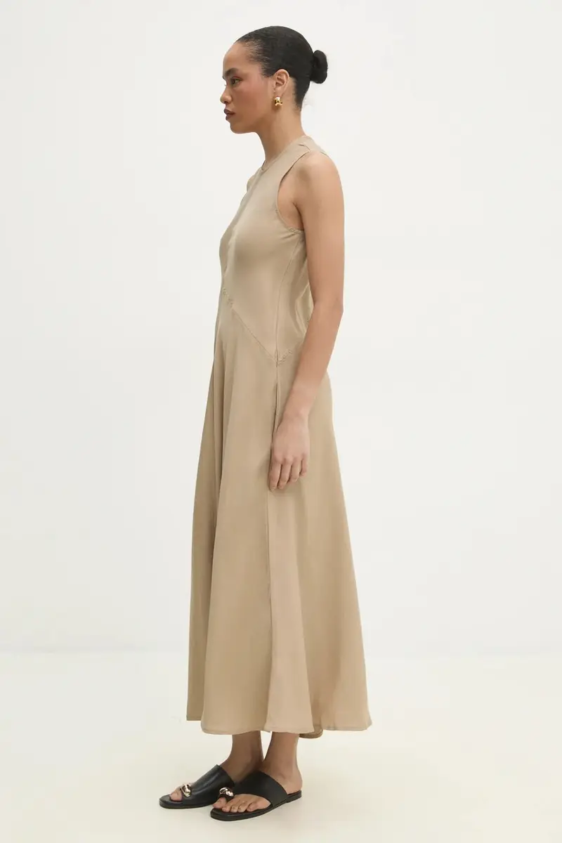 vestito colore beige miniatura 4