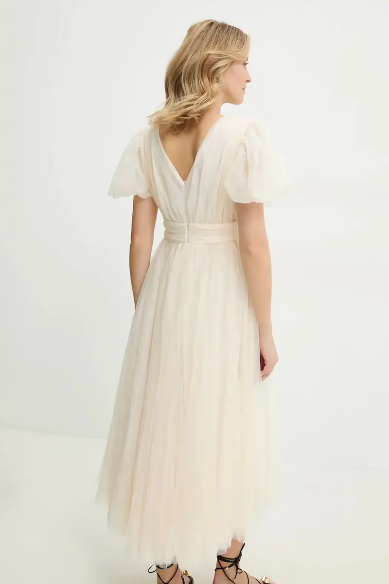 vestito colore beige miniatura 3