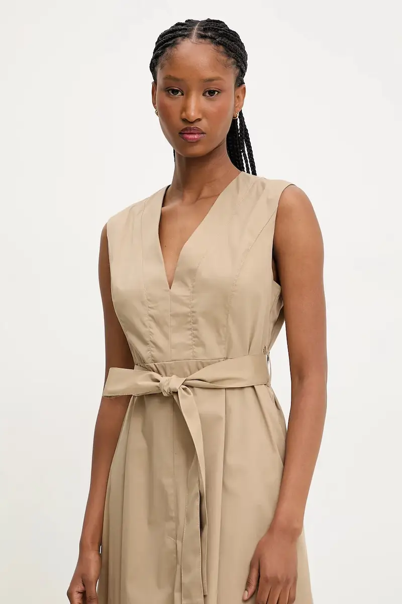 vestito colore beige miniatura 4