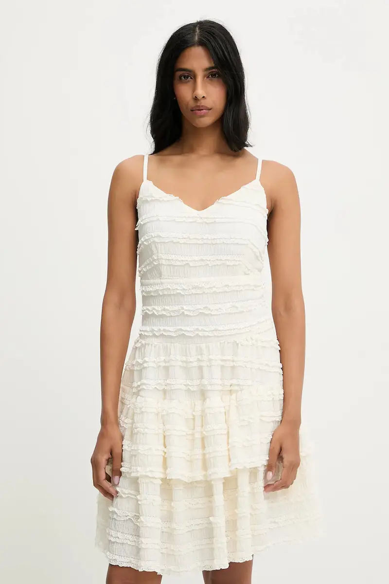 vestito colore beige miniatura 2