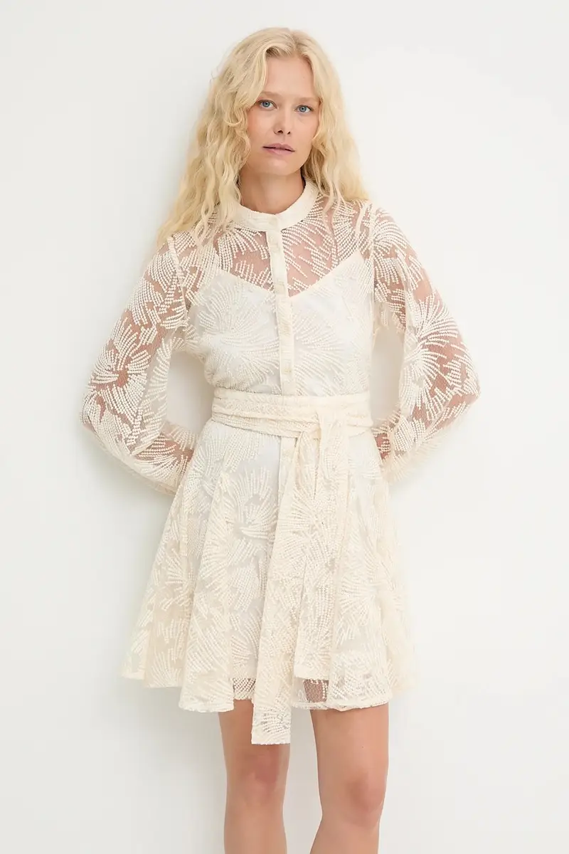 vestito colore beige miniatura 2