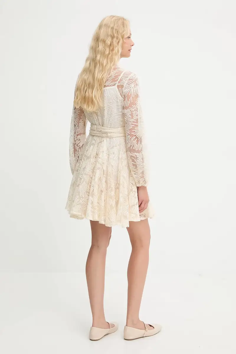 vestito colore beige miniatura 3