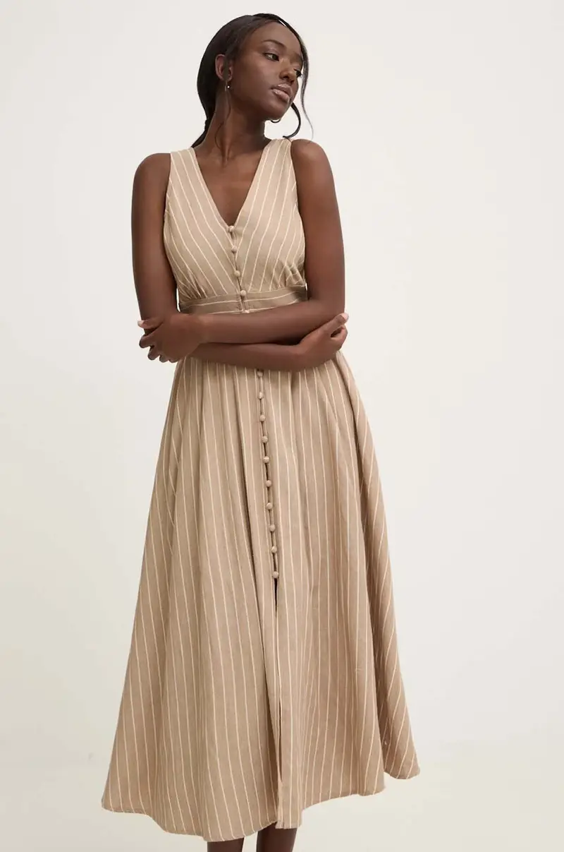 vestito colore beige