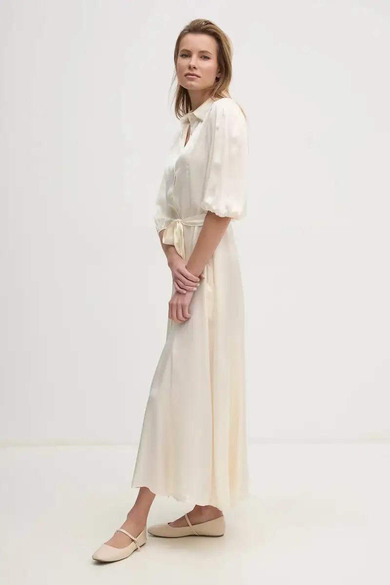 vestito colore beige miniatura 3