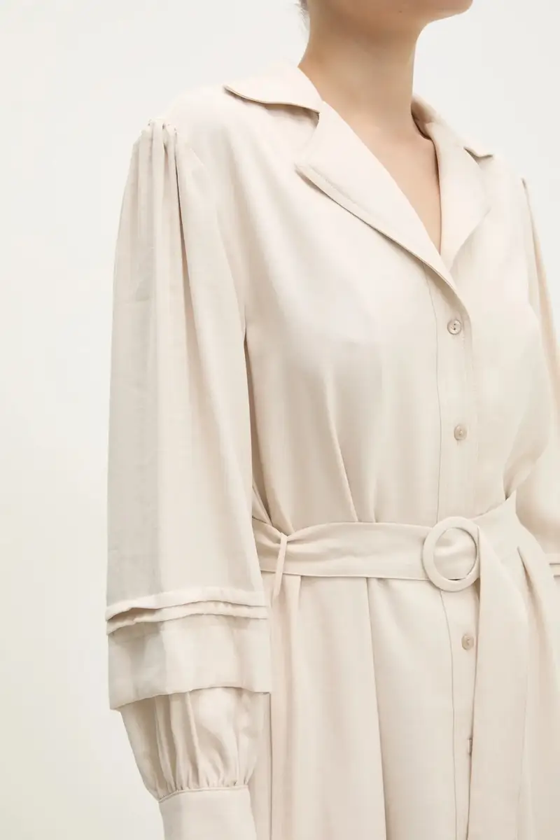 vestito colore beige miniatura 5