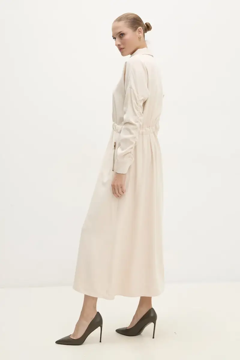 vestito colore beige miniatura 4