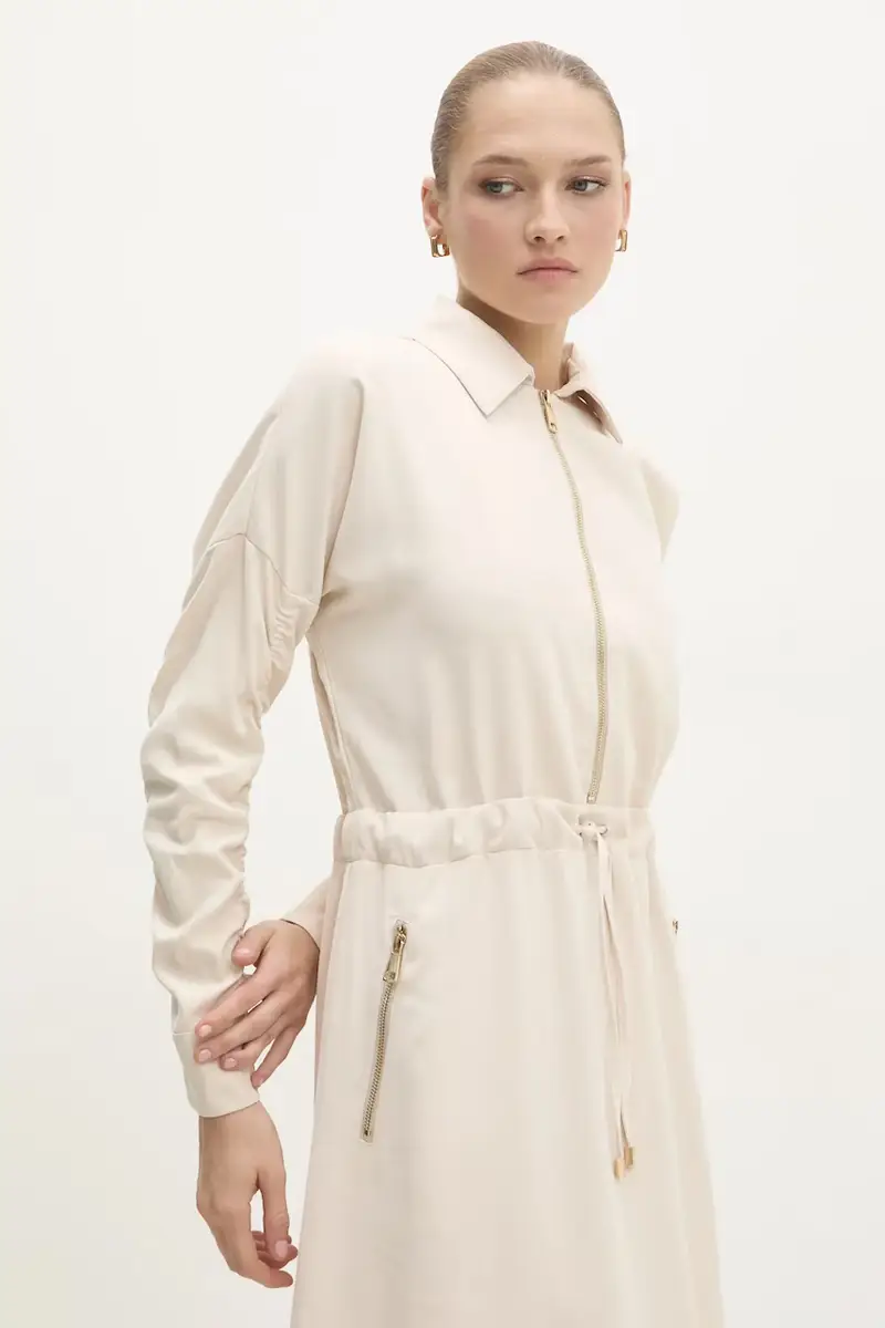 vestito colore beige miniatura 5