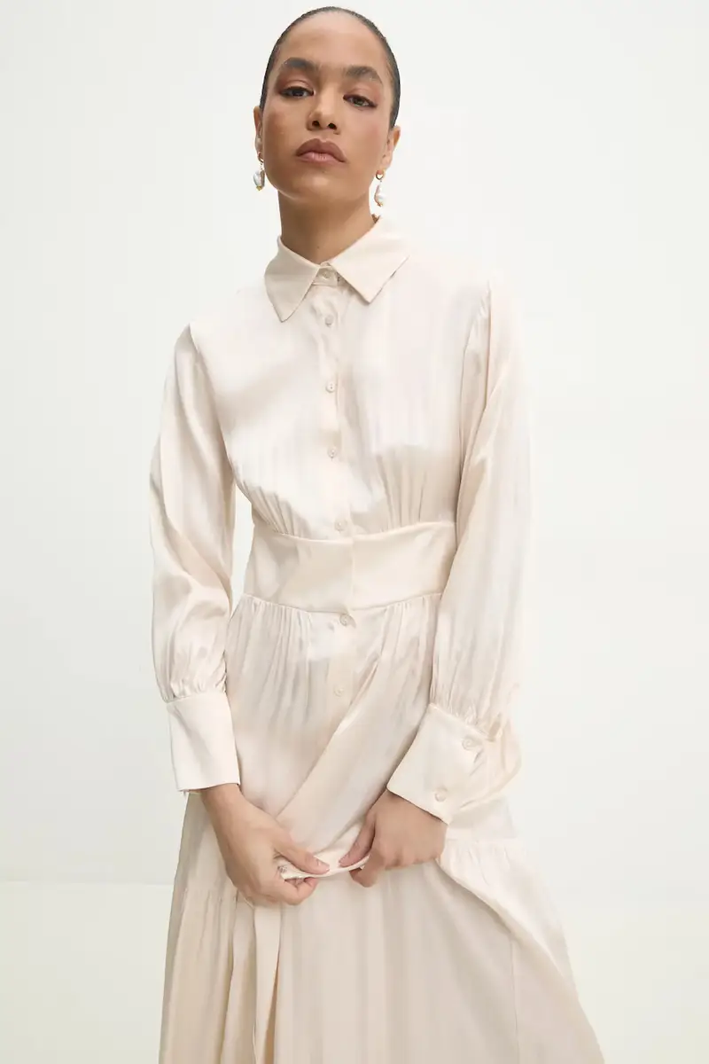 Answear Lab vestito colore beige miniatura 2