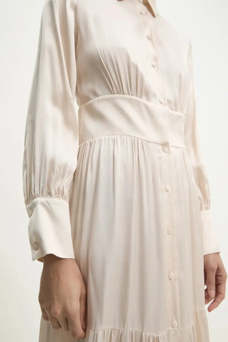 Answear Lab vestito colore beige miniatura 5