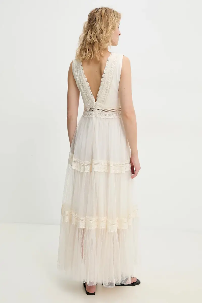 vestito colore beige miniatura 3