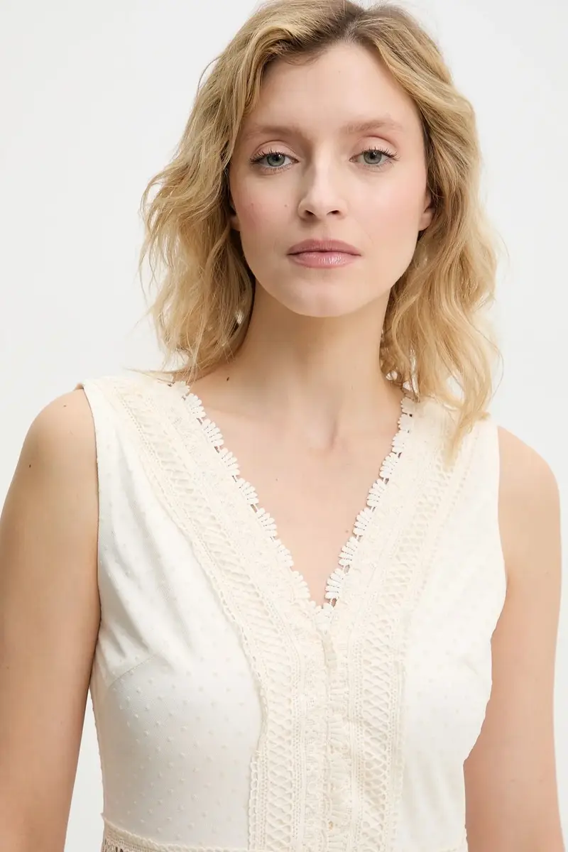 vestito colore beige miniatura 4