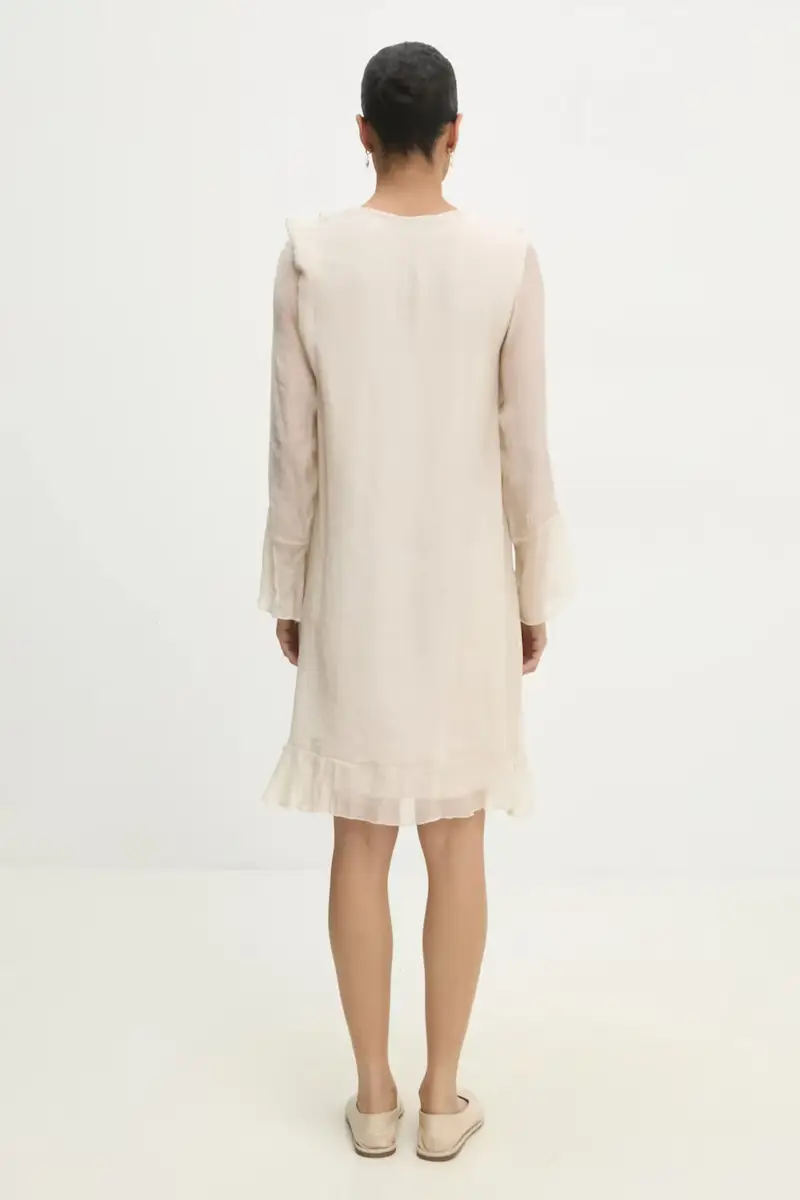 Answear Lab vestito colore beige miniatura 3