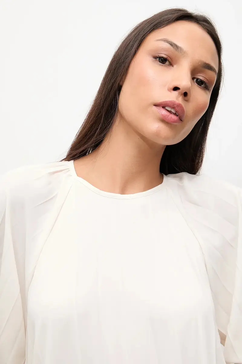 vestito colore beige miniatura 5