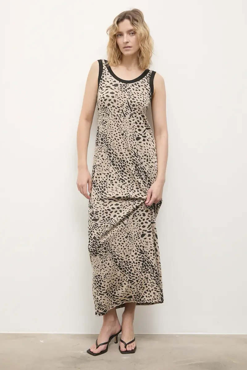 vestito colore beige miniatura 2