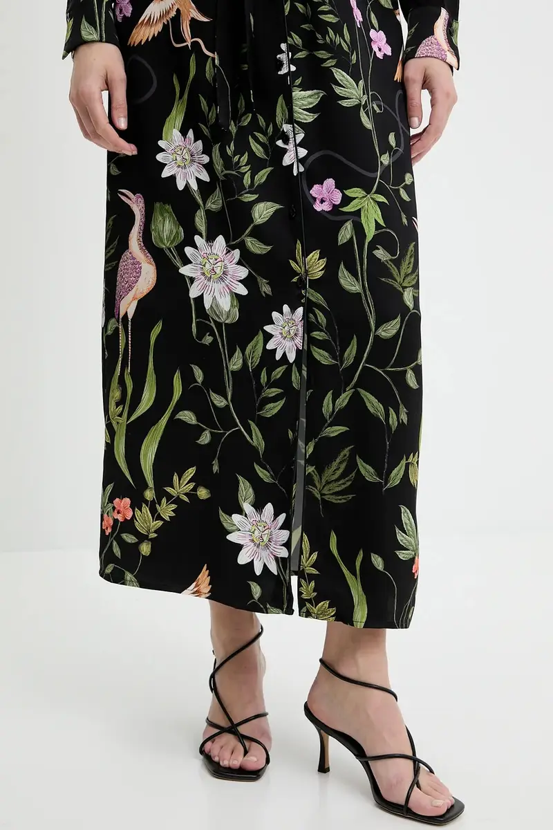 vestito colore beige Nero miniatura 5