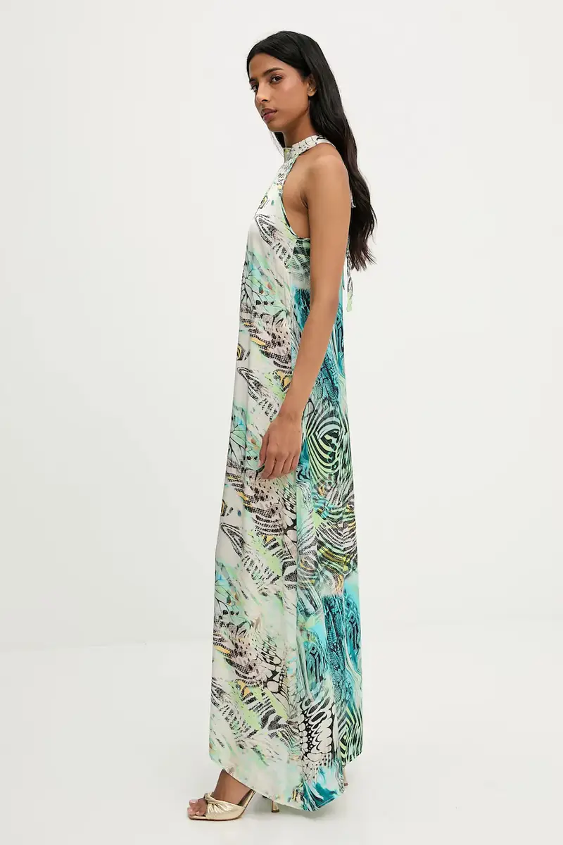 vestito colore blu miniatura 2