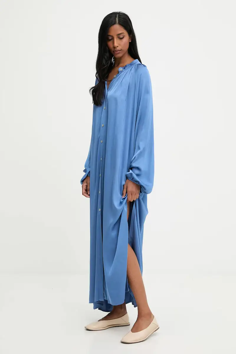 vestito colore blu miniatura 2