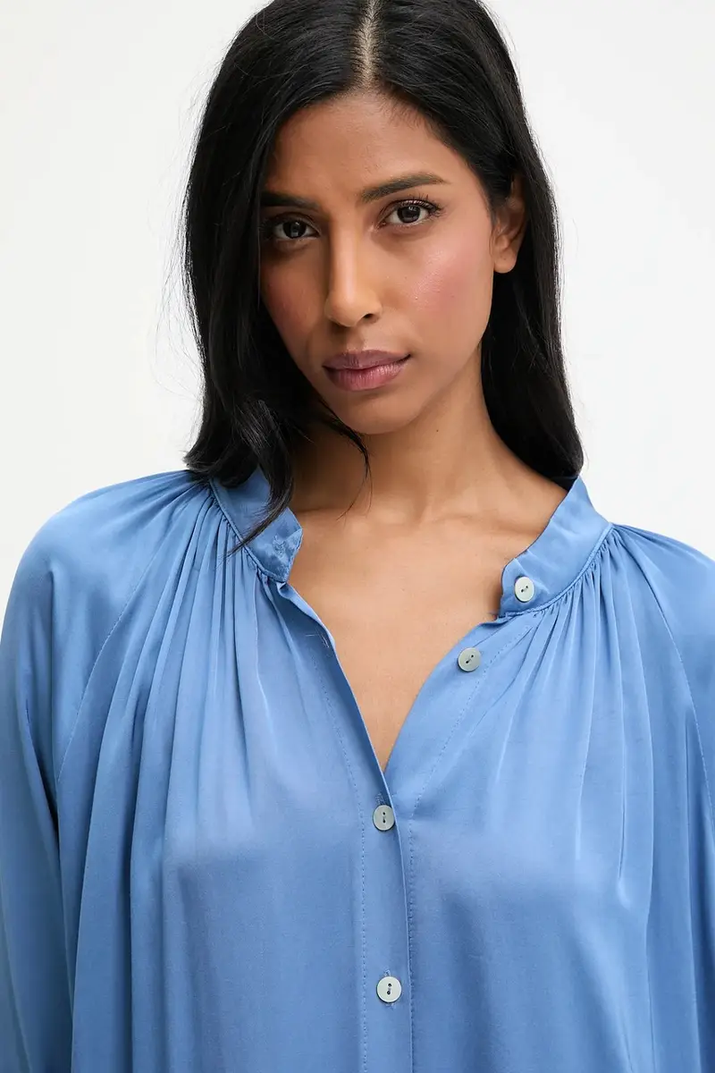 vestito colore blu miniatura 4