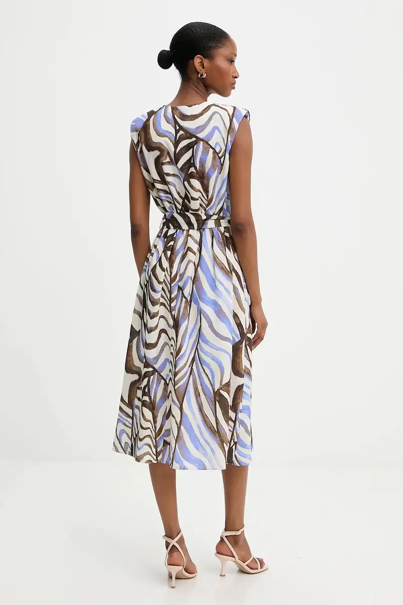 vestito colore blu miniatura 3