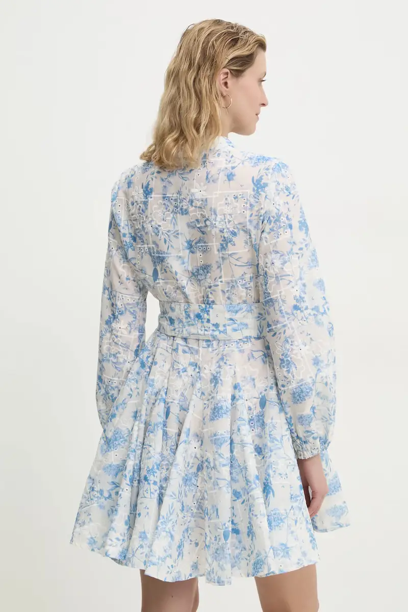 vestito colore blu miniatura 3