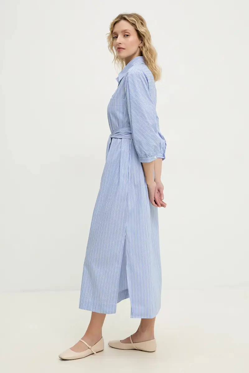 vestito colore blu miniatura 2