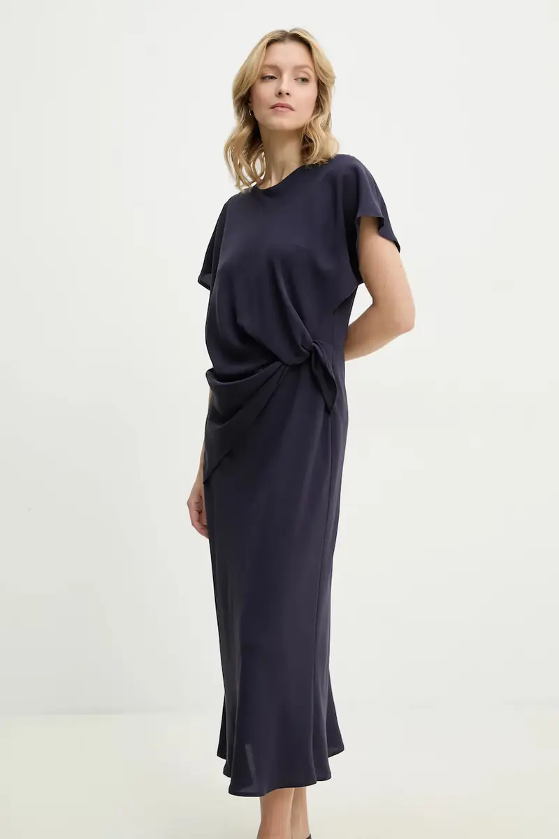 vestito colore blu navy miniatura 2