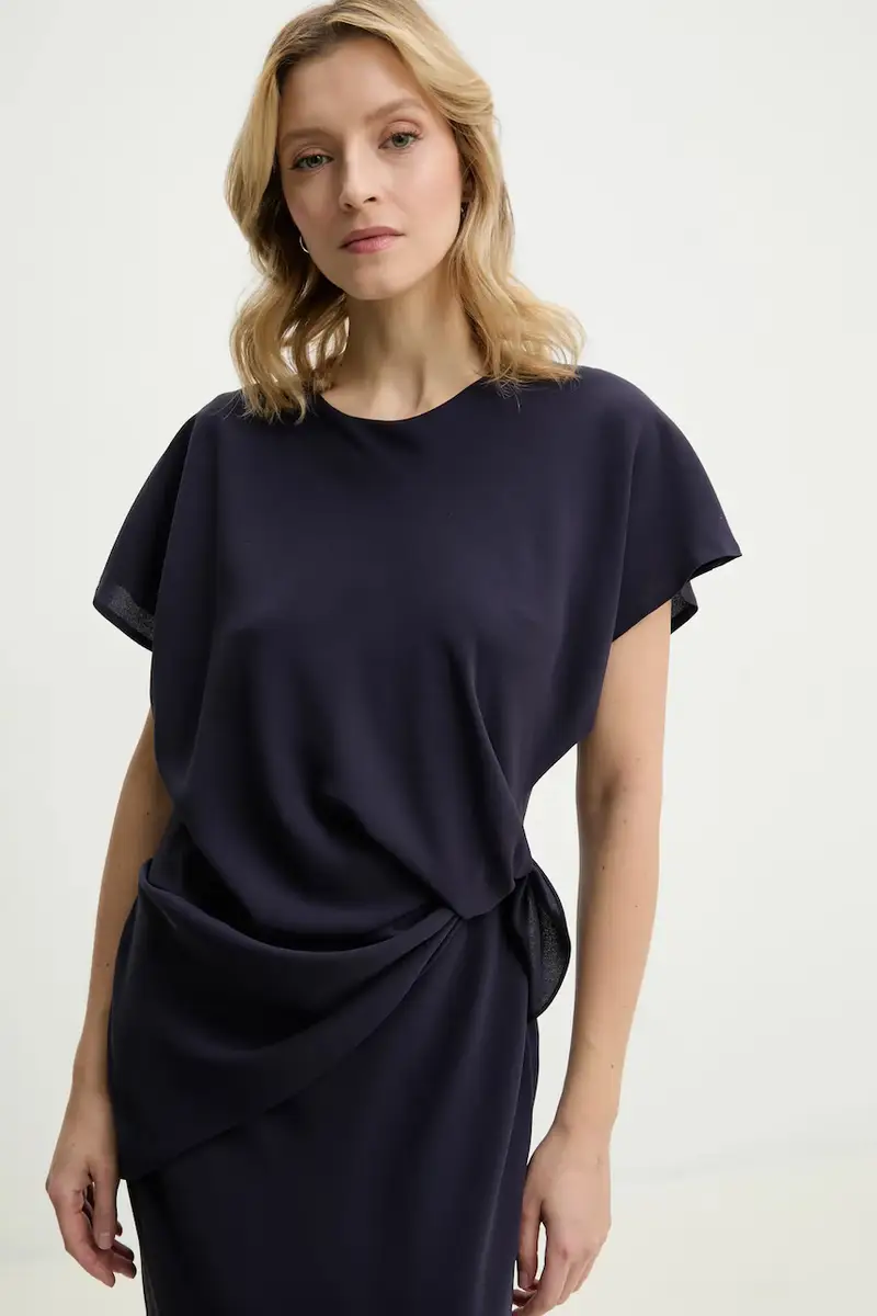 vestito colore blu navy miniatura 4