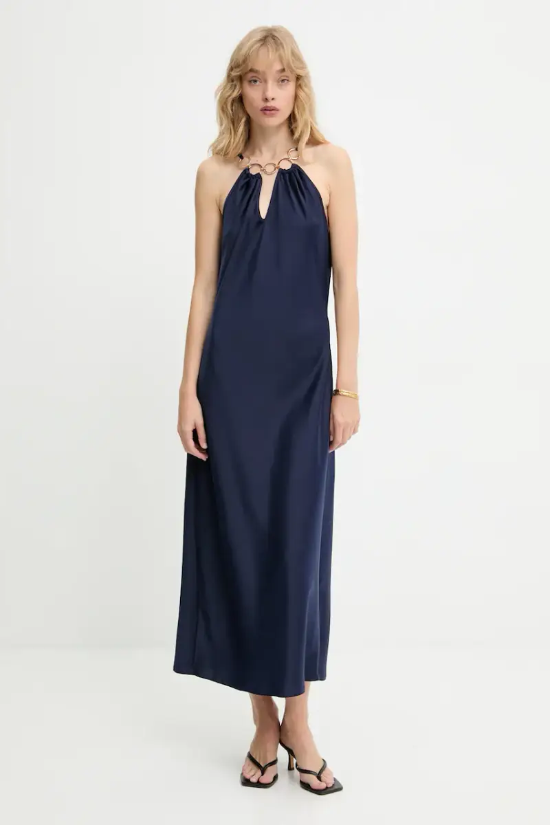 vestito colore blu navy miniatura 2