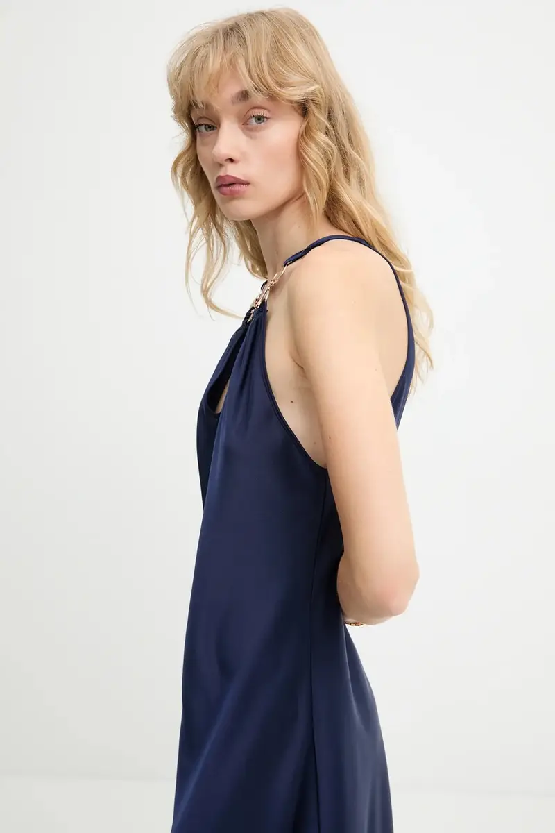 vestito colore blu navy miniatura 5