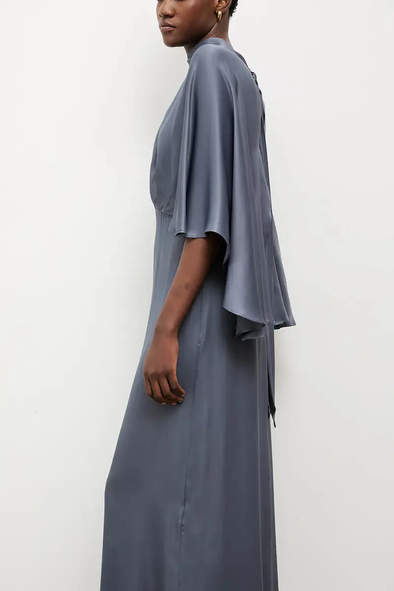 vestito colore blu navy miniatura 4