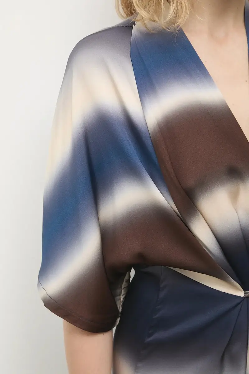 vestito colore blu navy miniatura 5