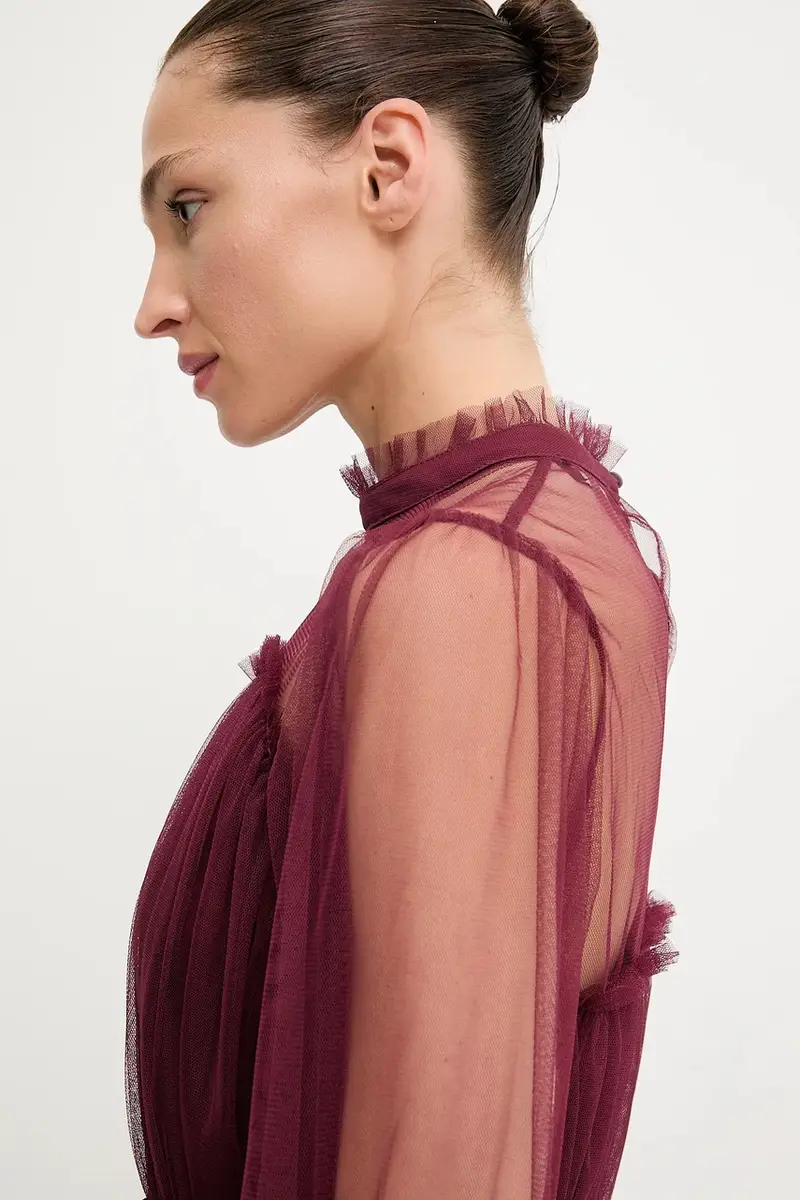 vestito colore granata miniatura 5