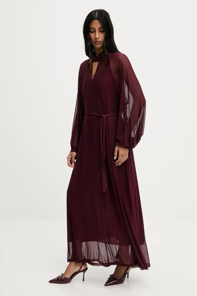 vestito colore granata miniatura 2