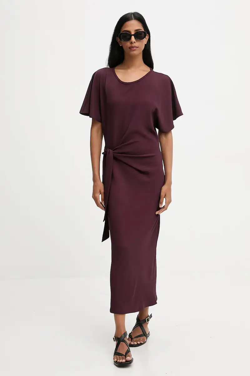 vestito colore granata miniatura 3