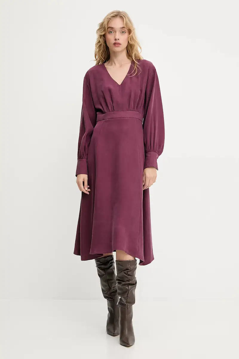 vestito colore granata miniatura 2