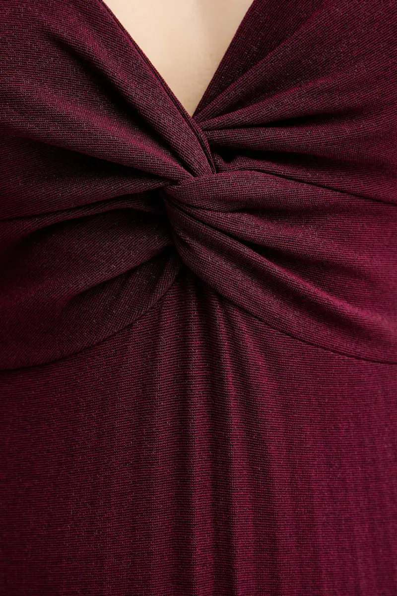 vestito colore granata miniatura 5