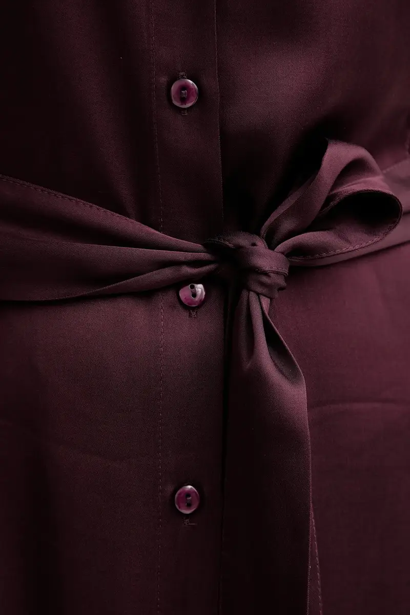 vestito colore granata miniatura 5