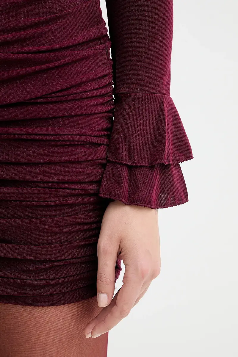 vestito colore granata miniatura 4