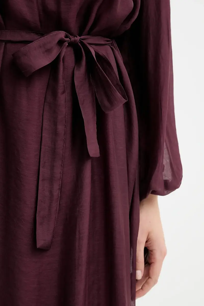 vestito colore granata miniatura 5