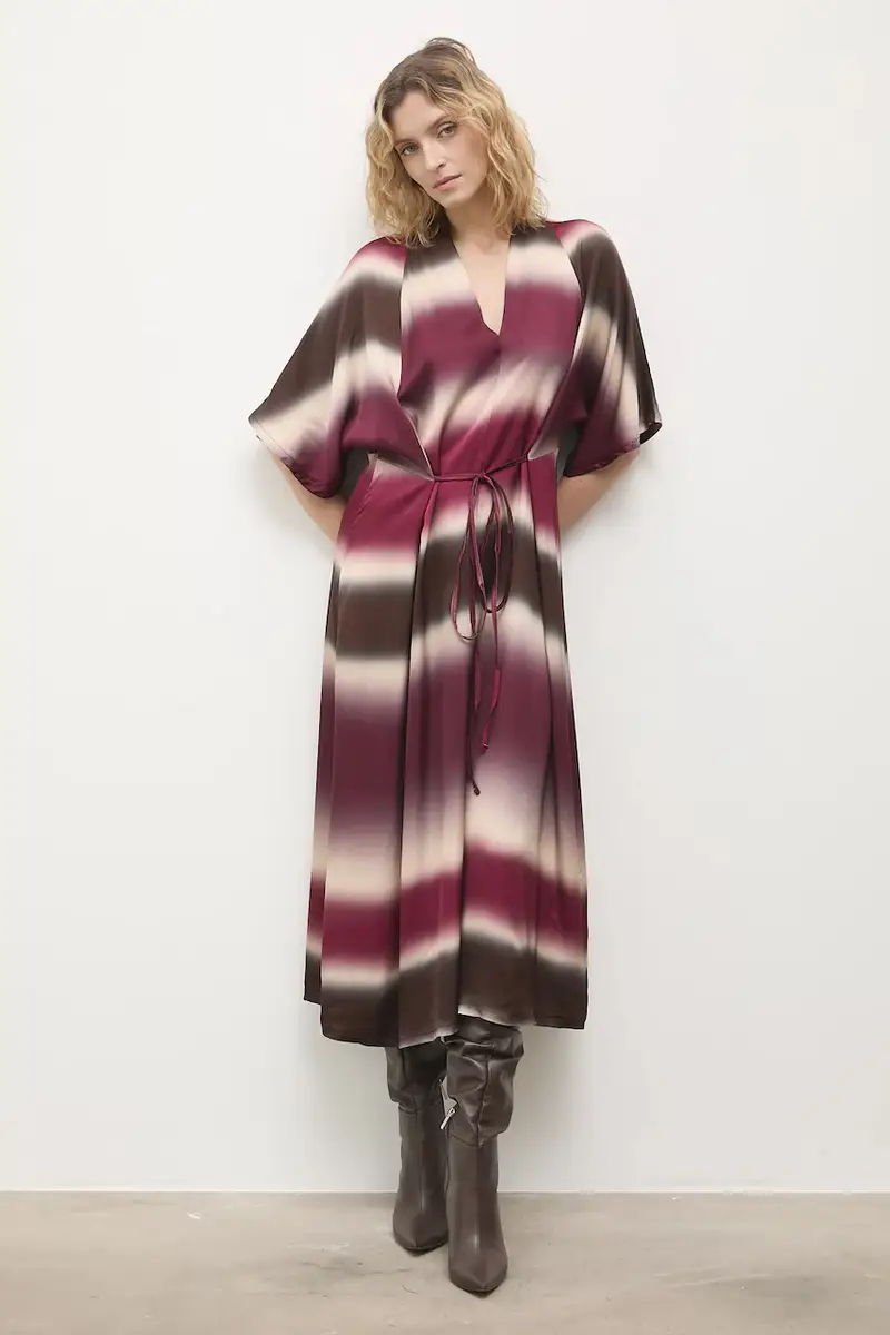 vestito colore granata miniatura 2